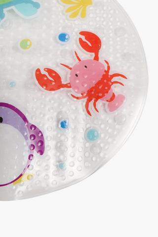 Pvc Non-slip Printed Bath Mat