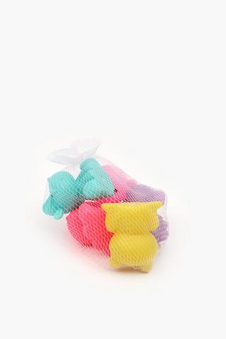 Set Of Squeaky Animal Bath Toys