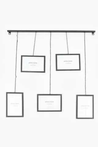 Hanging Metal Multi-frame, 68x15cm