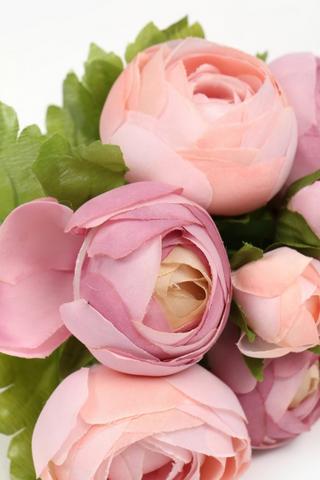 Peony Mini Bouquet, 24cm