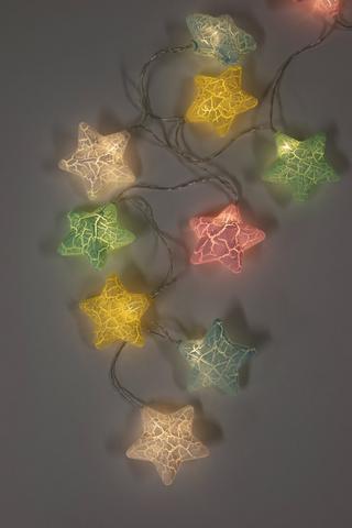 Pastel Stars String Lights