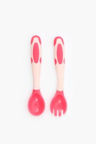 2 Piece Plastic Cutlery Set