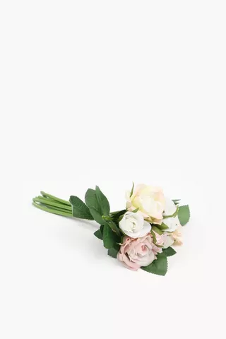 Peony Mini Bouquet, 24cm