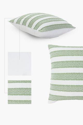 Textured Loop Scatter Cushion, 50x50cm