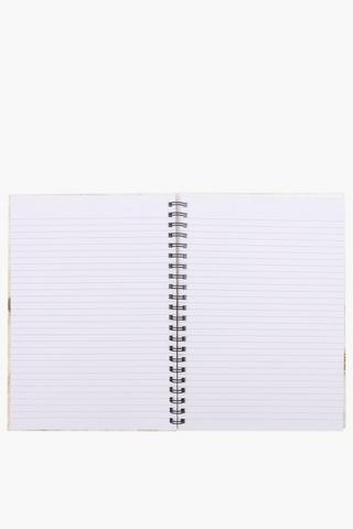 Lena Floral Spiral Hardcover Notebook A4