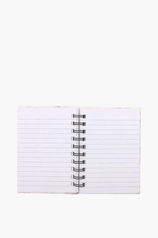 Lena Floral Spiral Hardcover Notebook A6