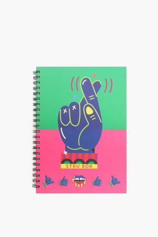 Colab Zinhle Sithebe Spiral Hardcover Notebook A4