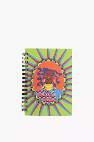 Colab Zinhle Sithebe Spiral Hardcover Notebook A5
