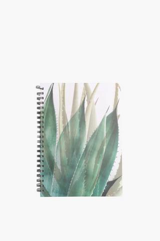 Mysterious Leaves Spiral Notebook A4