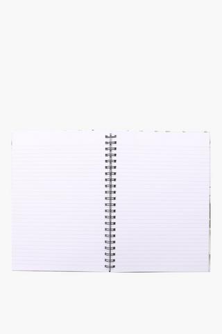 Mysterious Leaves Spiral Notebook A4