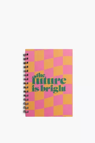 Retro Vibe Spiral Notebook A5