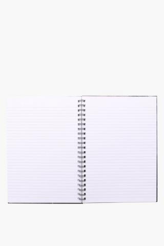 Map Spiral Hardcover Notebook A4