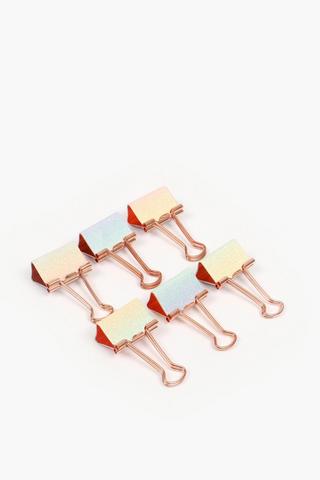 6 Piece Binder Clips