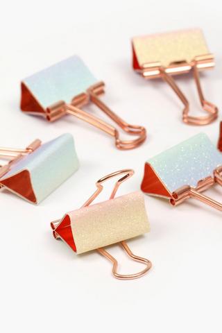 6 Piece Binder Clips