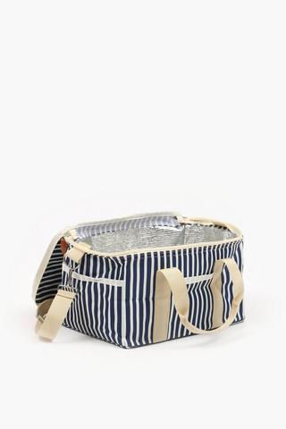 Stripe Cooler Bag
