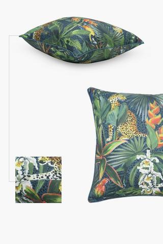 Premium Jungle Brights Feather Scatter Cushion, 60x60cm