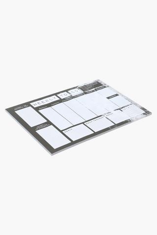 Volta Weekly Organiser A4