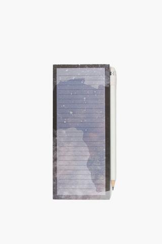 Celestial Map Notepad With Pencil