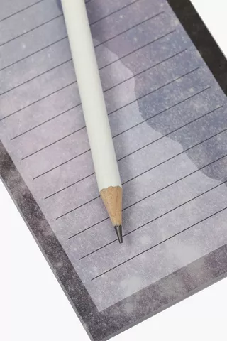 Celestial Map Notepad With Pencil