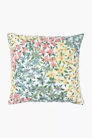 Printed Roxy Floral Scatter Cushion Cover, 50x50cm