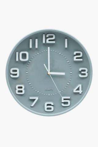 Dimensional Digit Clock, 30cm