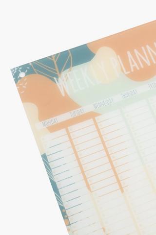 Magnetic Acrylic Weekly Planner With Marker