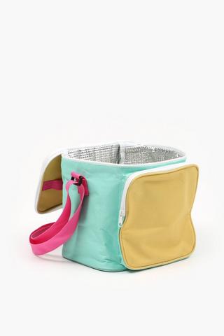 Color Block Cooler Bag