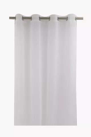 Sheer Dot Slub Eyelet Curtain, 140x225cm