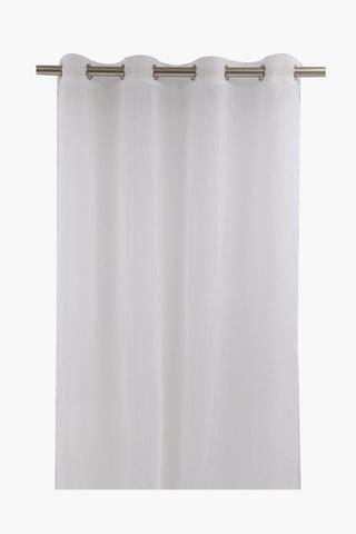 Sheer Dot Slub Eyelet Curtain, 140x225cm