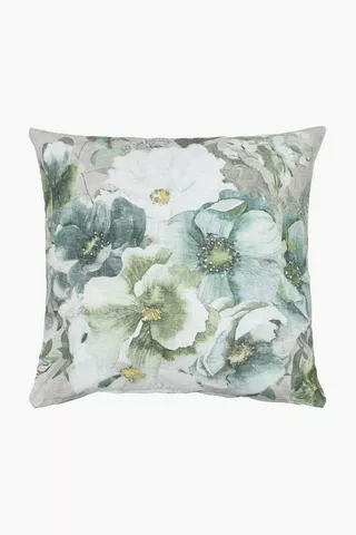 Printed Kennedy Floral Scatter Cushion Cover, 60x60cm