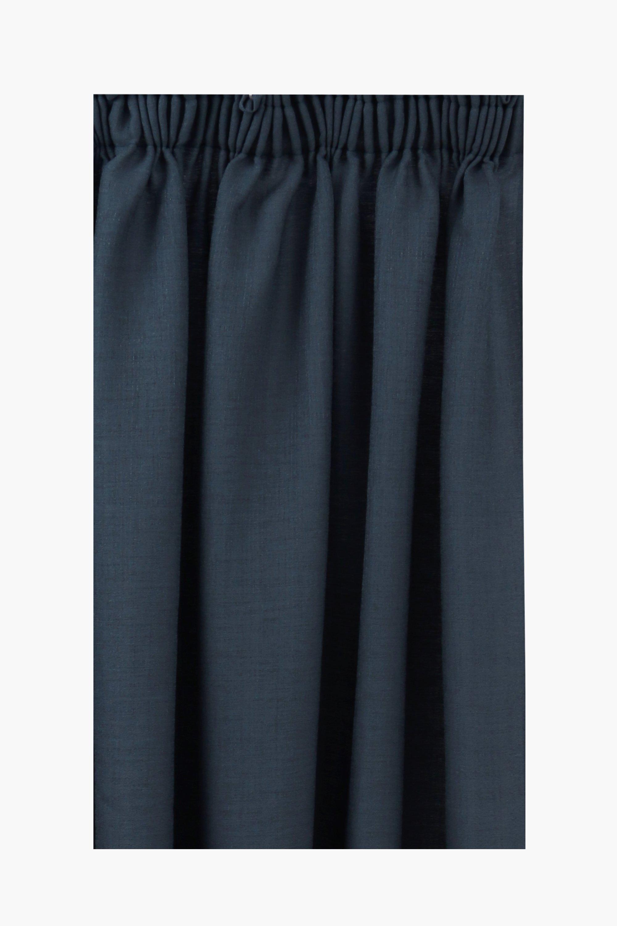 Crepe Voile Taped Curtain, 230x218cm