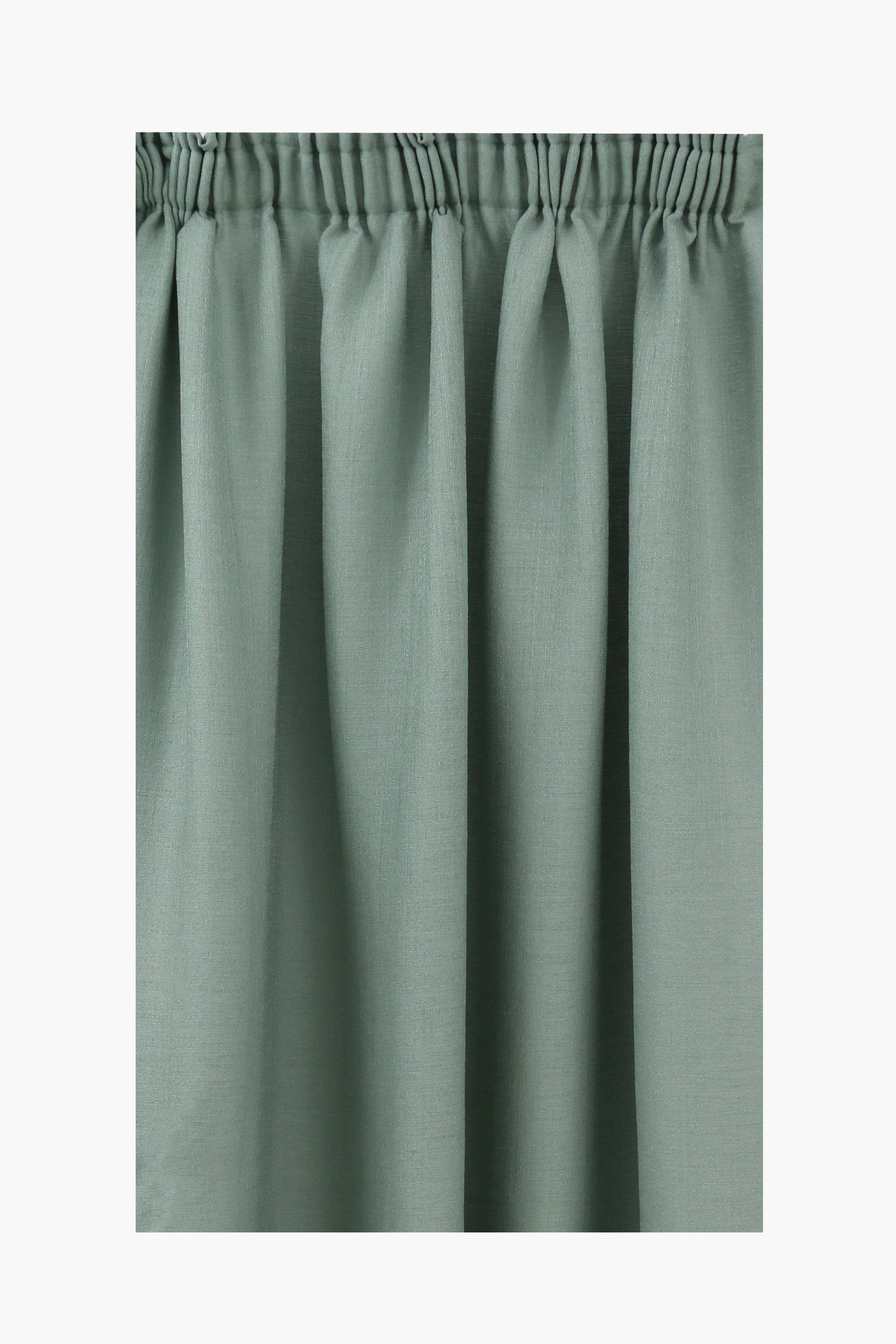 Crepe Voile Taped Curtain, 230x218cm