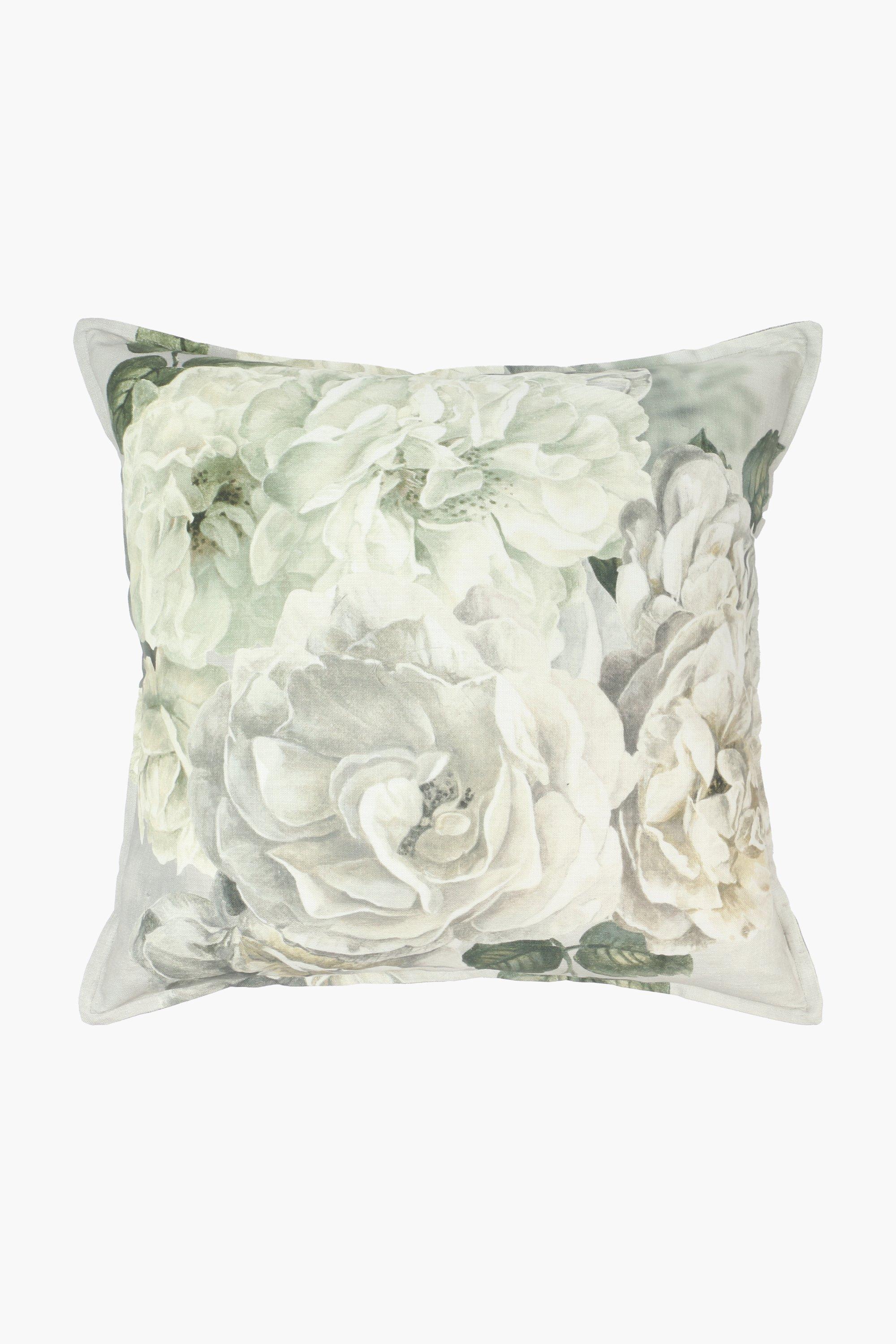 Premium Makenzie Floral Feather Scatter Cushion, 60x60cm