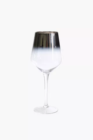 Metallic Wine Glass