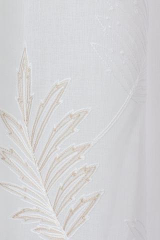 Sheer Embroidered Palma Eyelet Curtain, 140x250cm