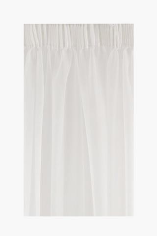 Sheer Voile Taped Curtain, 290x270cm