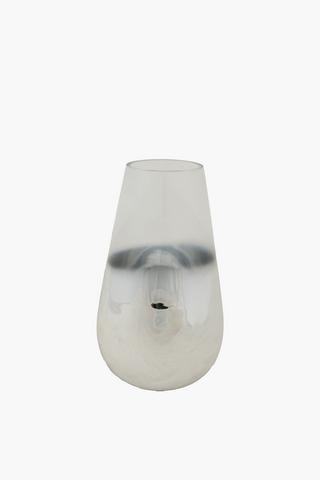 Reactive Glass Vase, 18x30cm