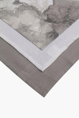 3 Pack Printed Galena Tea Towels