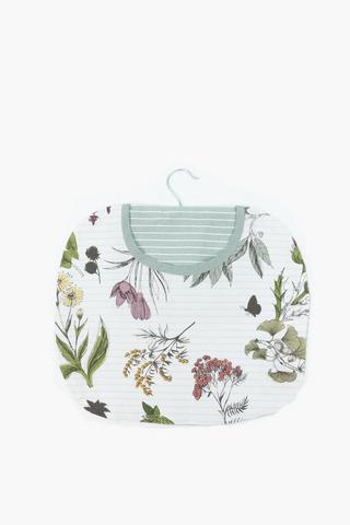 Printed Floral Cotton Peg Bag