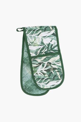 Zeya Floral Double Oven Glove