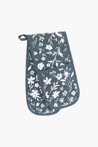 Bellavista Floral Double Oven Glove