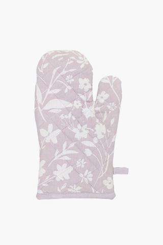 Printed Bellavista Cotton Single Oven Glove
