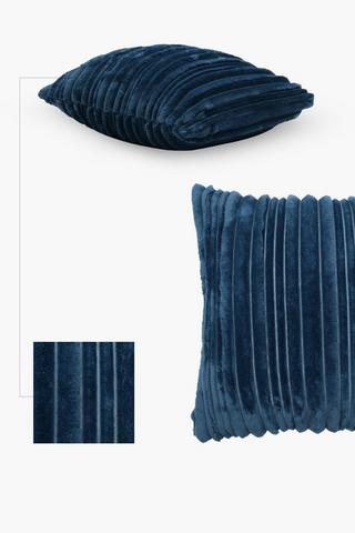 Super Plush Cord Scatter Cushion, 60x60cm