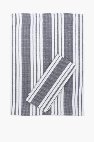 2 Pack Waffle Cotton Tea Towels
