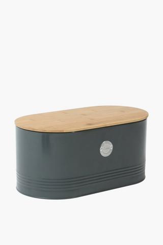 Powder Coated Metal Bread Bin