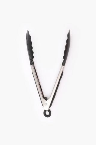 Stainless Steel And Nylon Tongs