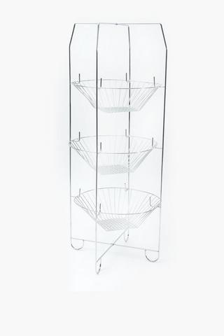 Powder Coated 3 Tier Vegetable Rack