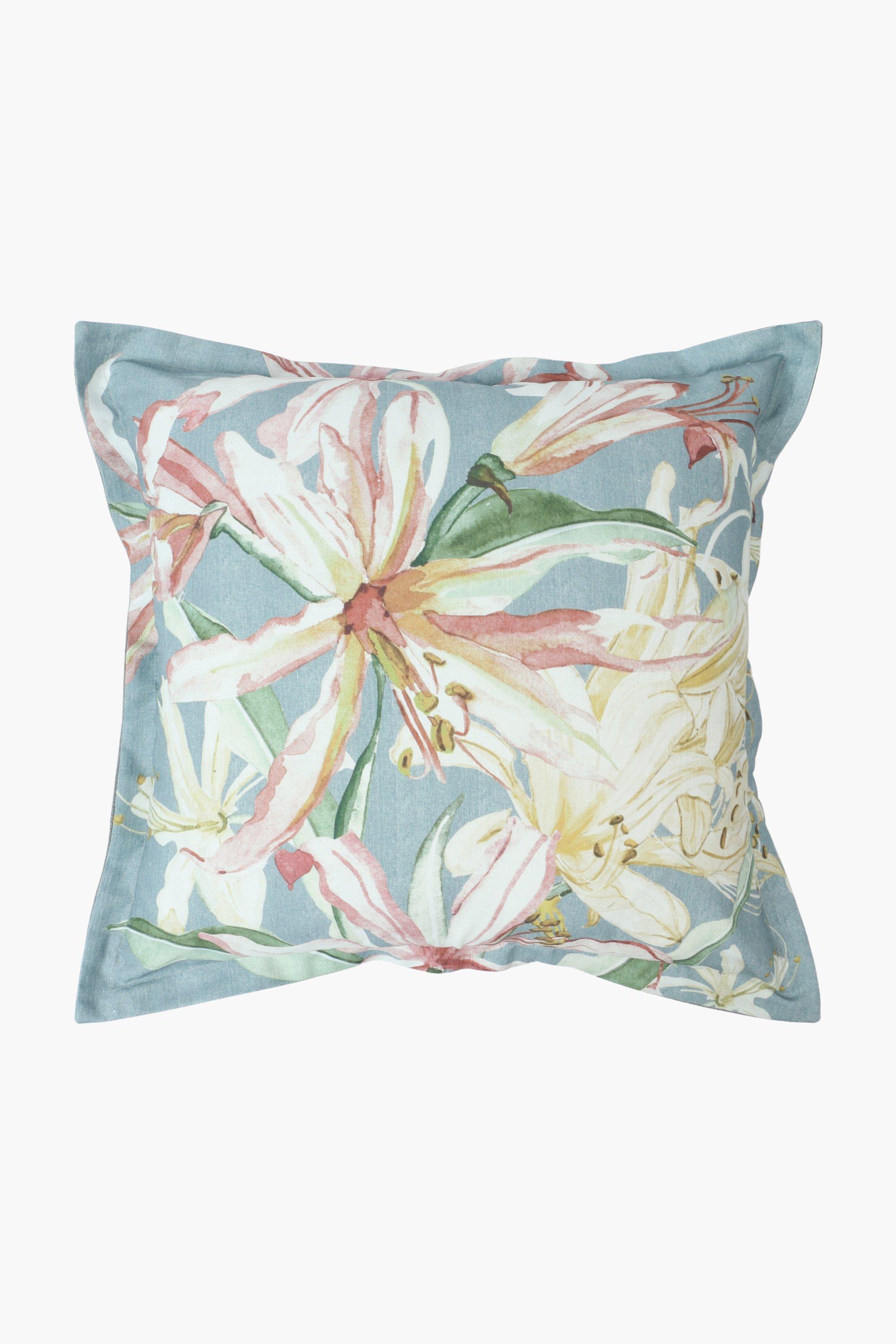 Textured Digital Floral Scatter Cushion 50x50cm main image 1