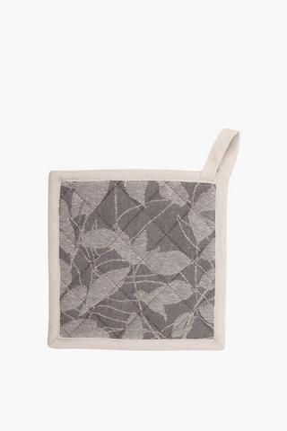 Printed Floral Pot Holder
