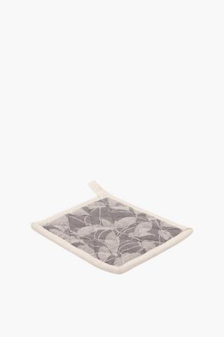Printed Floral Pot Holder